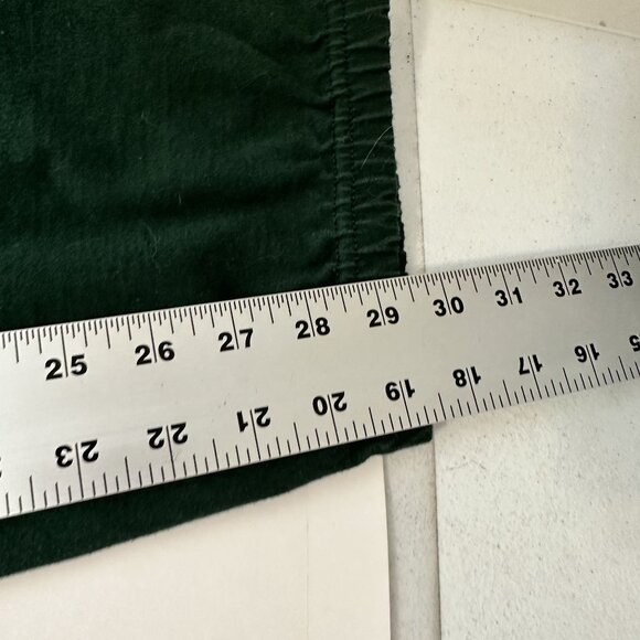 Vtg Mens Green Sweatpants Medium Cotton Wilson Joggers Drawstring Emblem Pockets - Picture 8 of 10